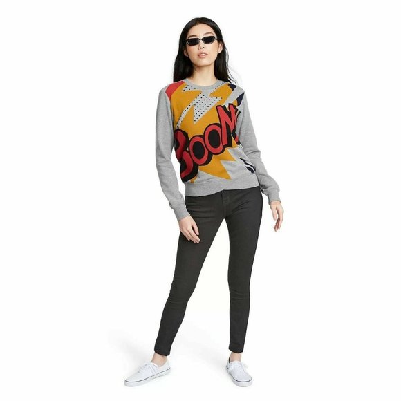 3.1 Phillip Lim for Target Women's Boom Graphic Sweatshirt - Picture 3 of 4